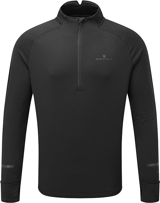 Ronhill Mens Tech Prism 1/2 Zip Long Sleeve Top