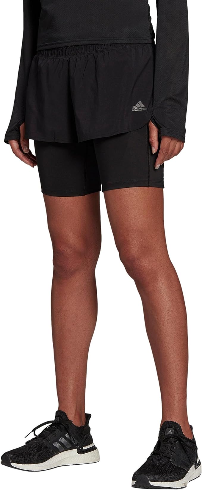 Adidas Ladies RI 3B 2in1 Running Short