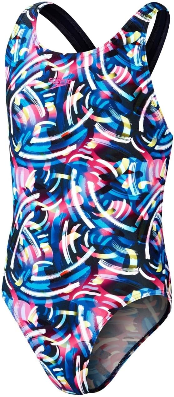 Speedo Digital Allover Print Swimsuit