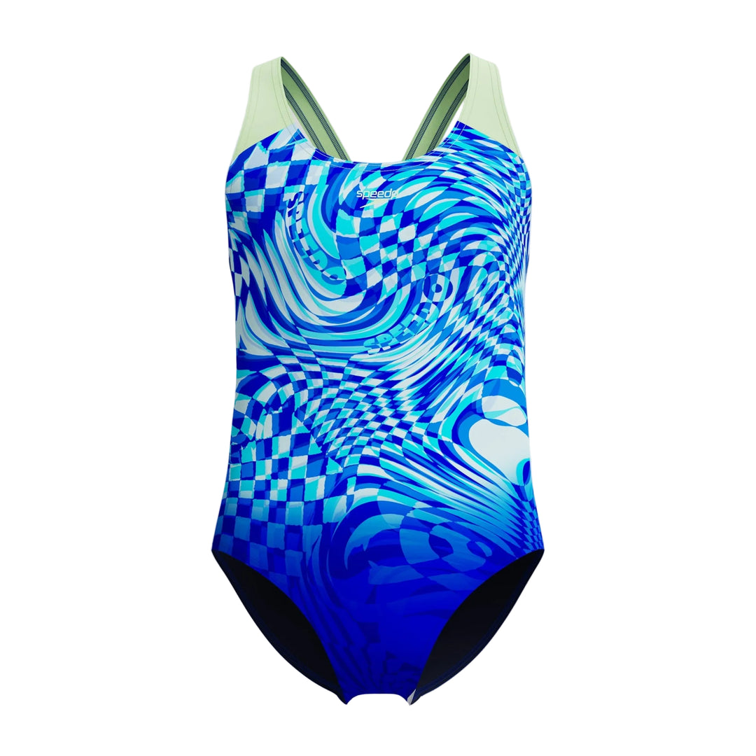 SPEEDO PRINT SPLASHBACK ONE PIECE SWIMSUIT