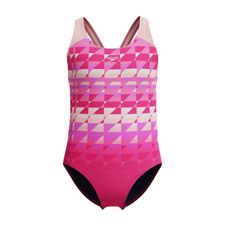 Speedo Printed Splashback Swimsuit