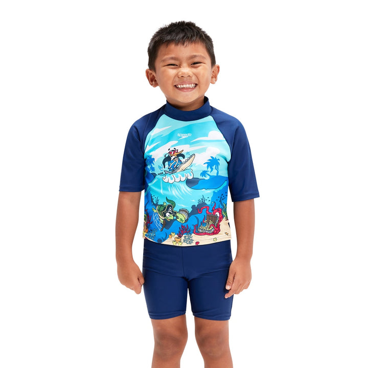 Speedo LTS Jammer & Rash Top