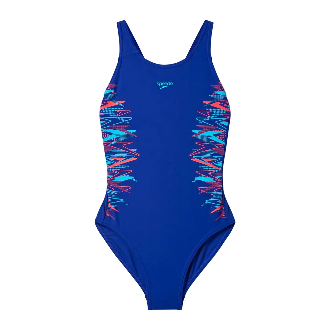 Speedo Placement Muscleback Swimsuit Jnr