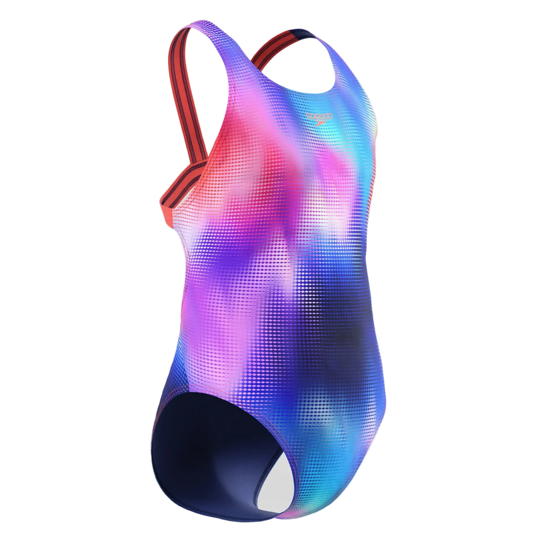 Speedo Allover Print Swimsuit