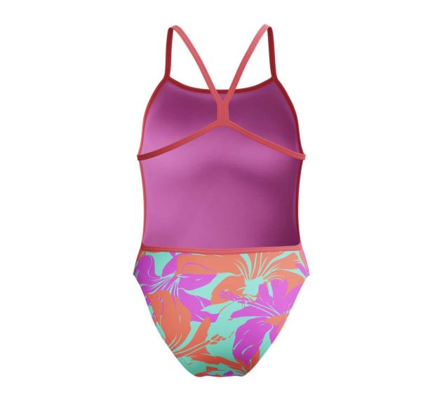 Speedo Allover Digital V Back Swimsuit