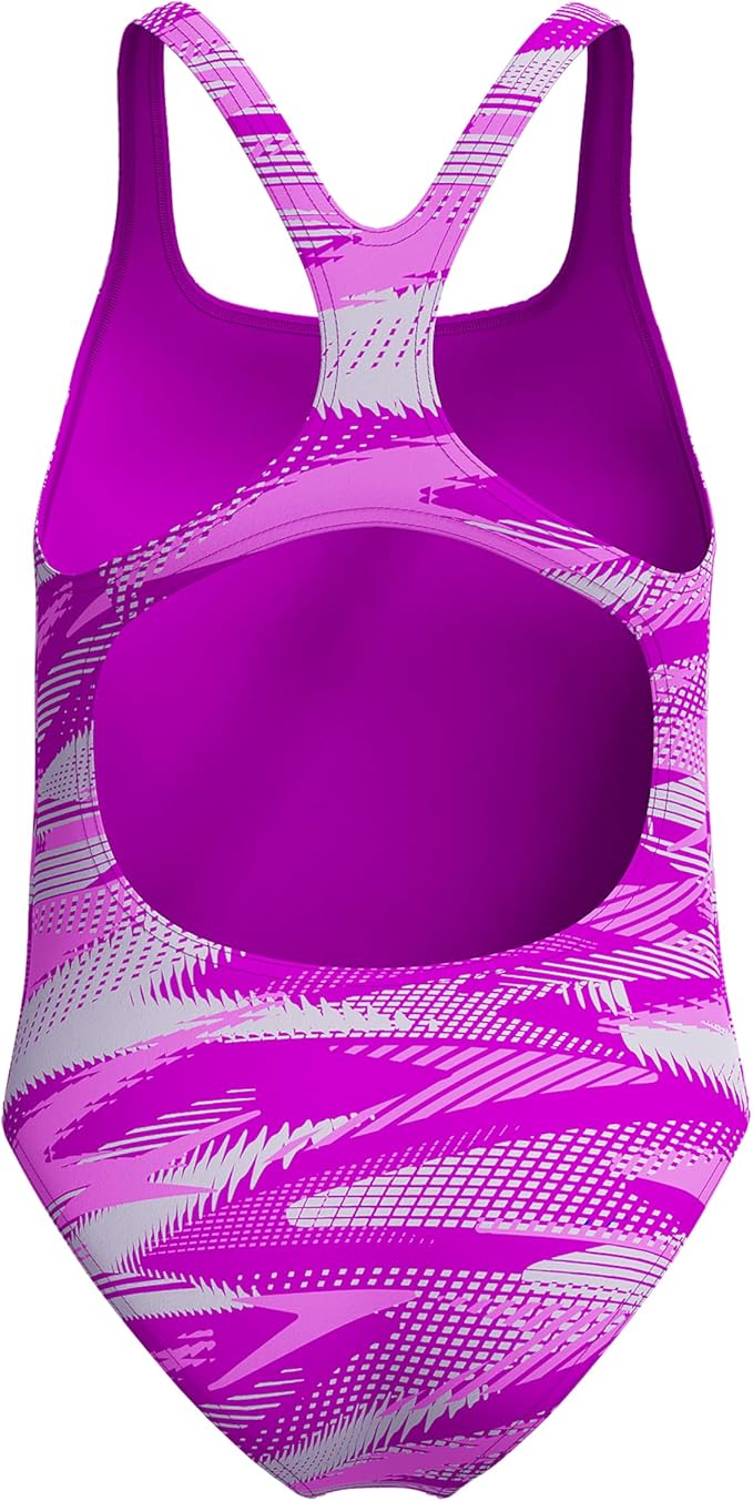 Speedo Hyperboom Allover Print Medalist Swimsuit