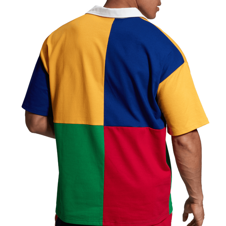 Canterbury Harlequin Block Short Sleeve Rugby Top