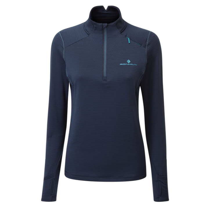 Ronhill Lady Tech matrix 1/2 Zip Top
