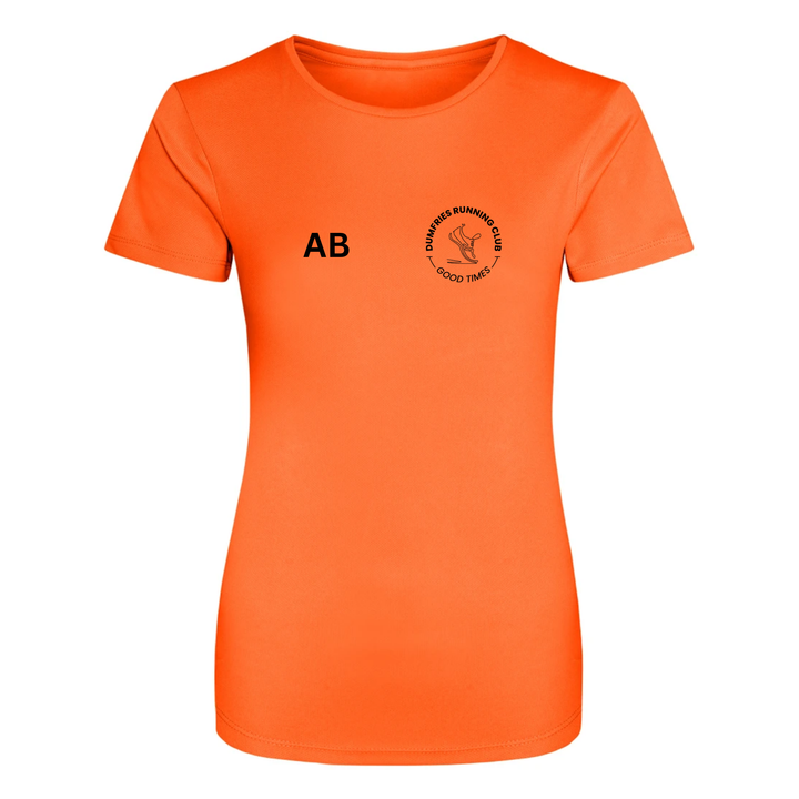 Dumfries Running Club Ladies T-Shirt