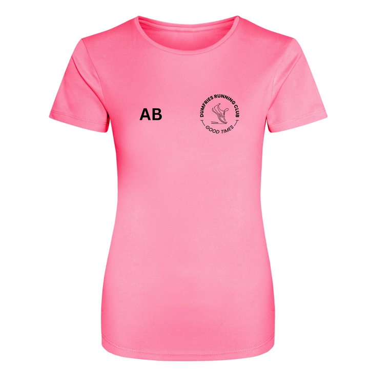 Dumfries Running Club Ladies T-Shirt
