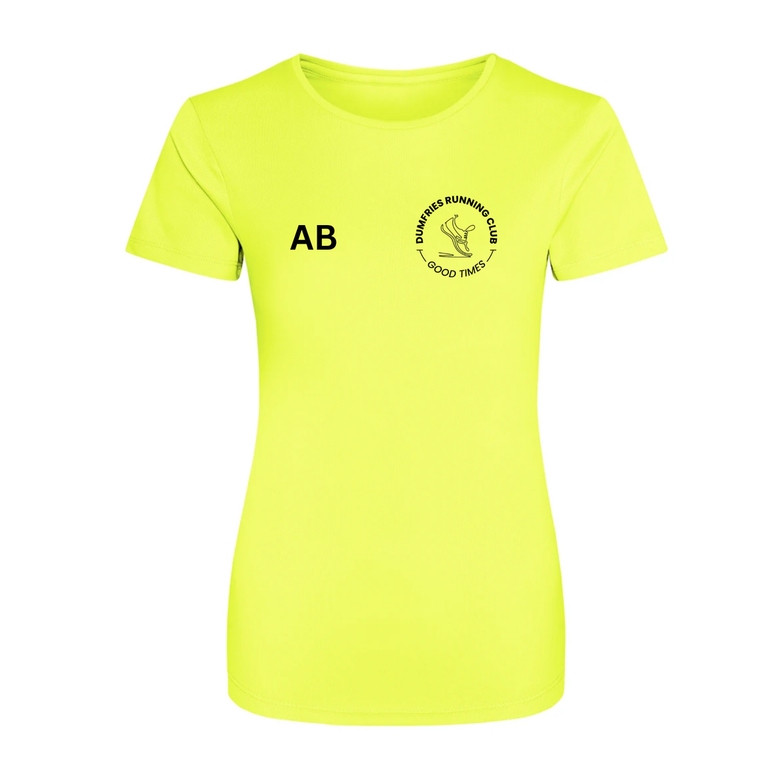 Dumfries Running Club Ladies T-Shirt