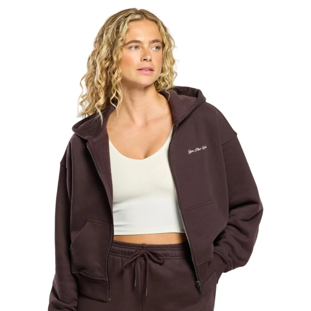 Gym + Coffee Daily Full Zip Hoodie