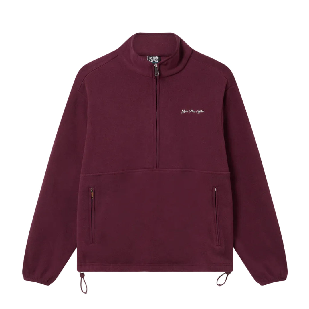 Gym + Coffee Polar 1/2 Zip Fleece