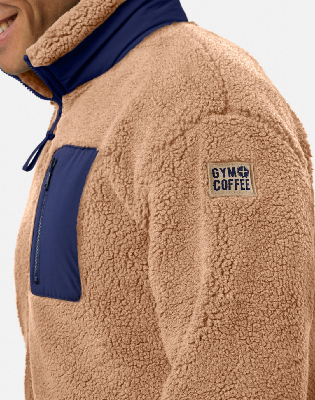 Gym + Coffee Industry Fleece Jacket