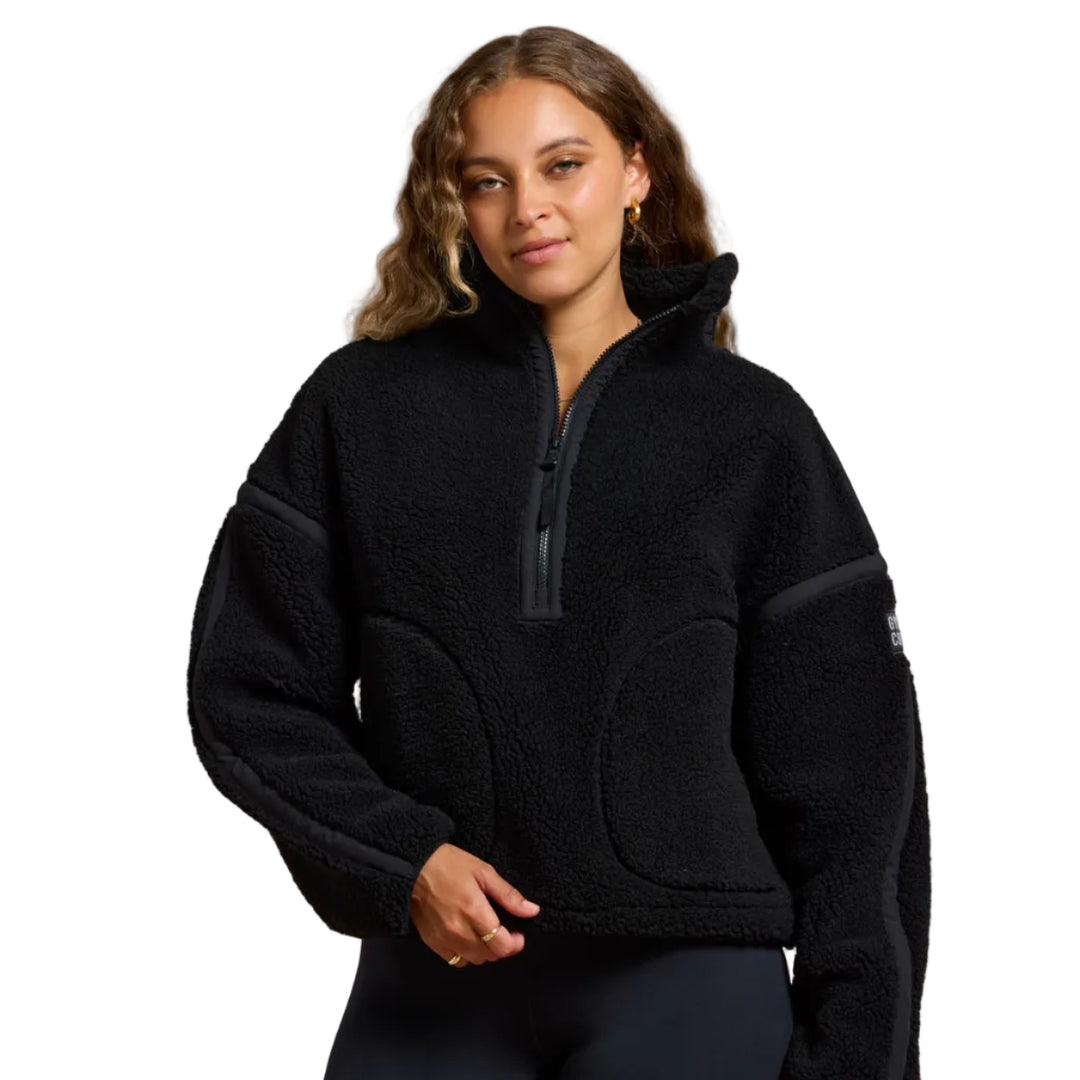 Gym + Coffee Industry 1/2 Zip Fleece