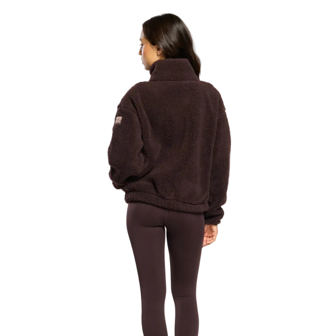 Gym + Coffee Industry Fleece High Collar Jacket