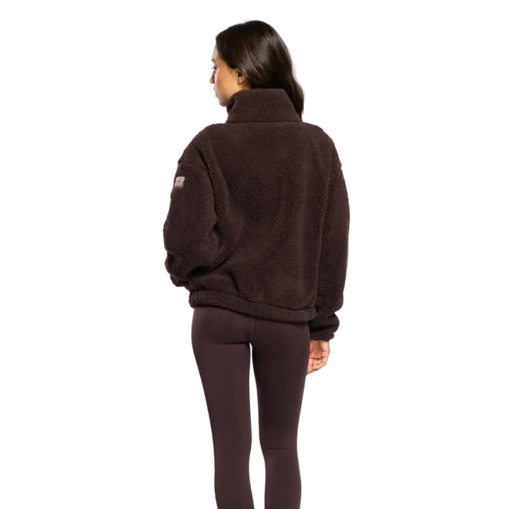 Gym + Coffee Industry Fleece High Collar Jacket