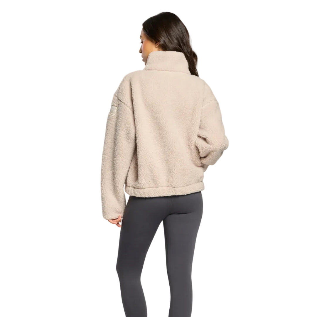 Gym + Coffee Industry Fleece High Collar Jacket