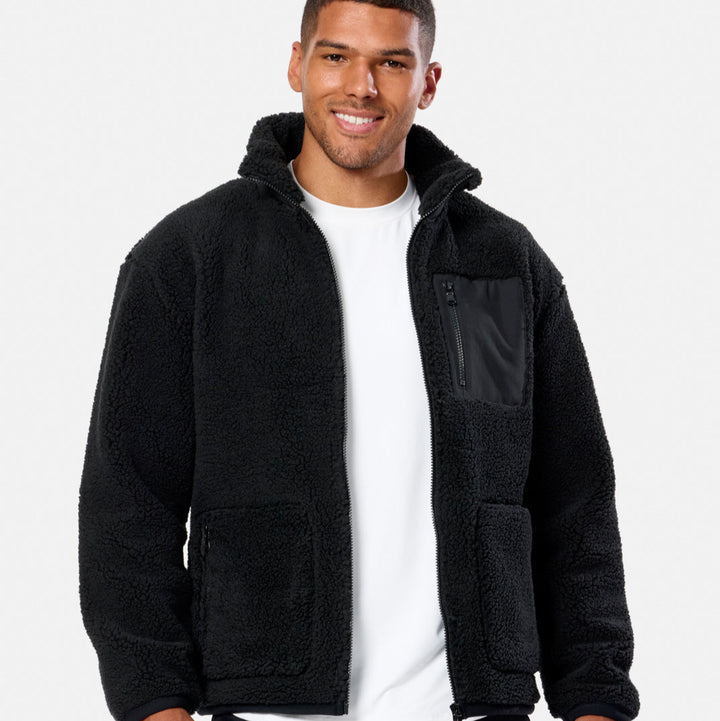 Gym + Coffee Industry Fleece Jacket