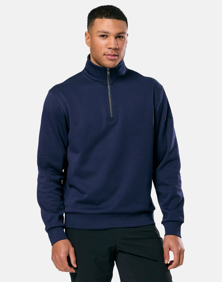 Gym + Coffee Clubhouse Half Zip Top