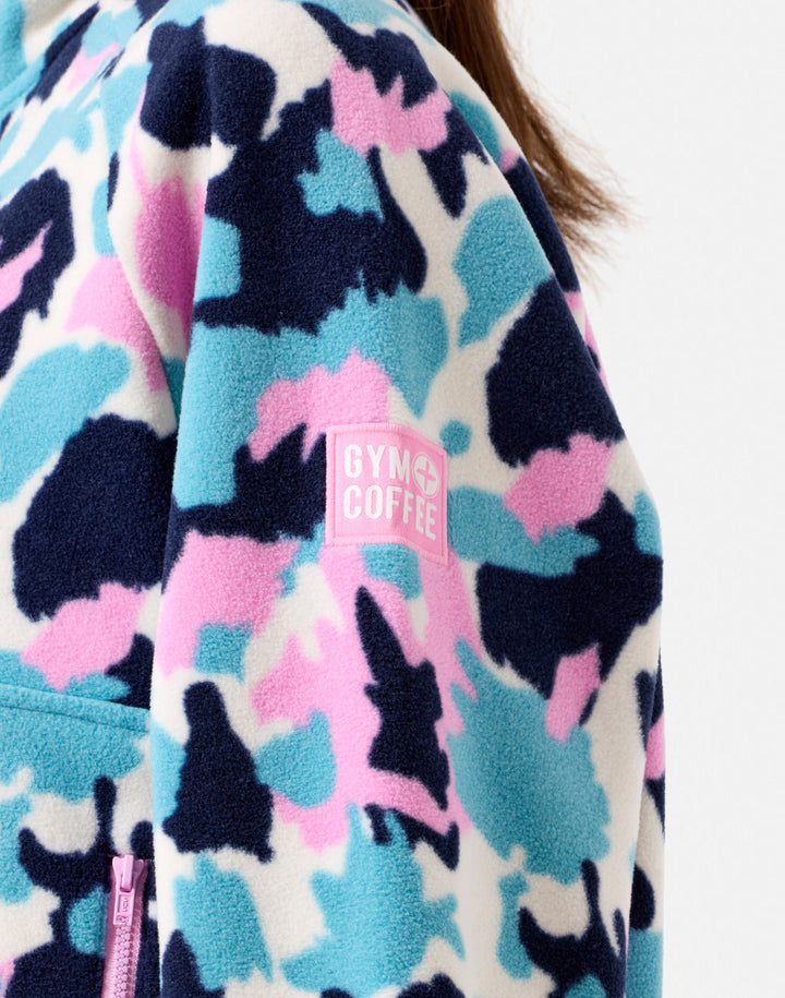 Gym + Coffee Snap Polar Fleece