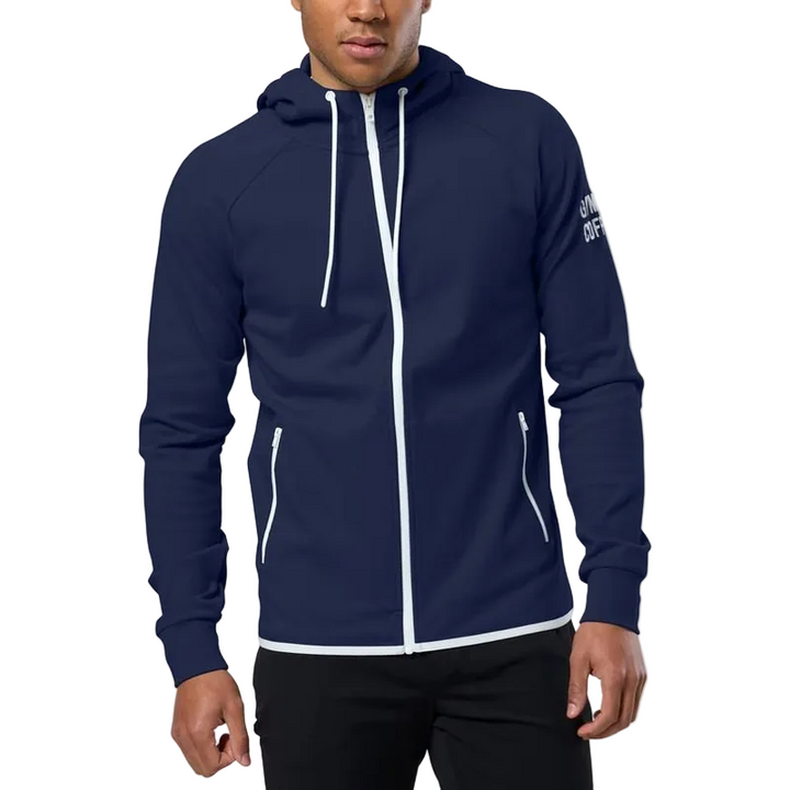 Gym + Coffee Chill full Zip Hoodie