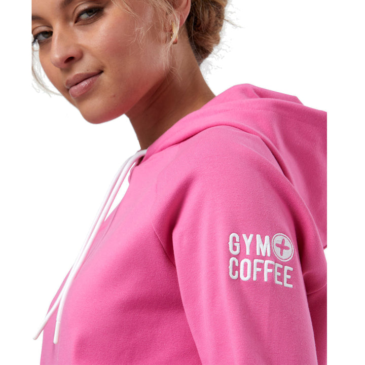 Gym + Coffee  Lady Ribbed 1/4 Zip