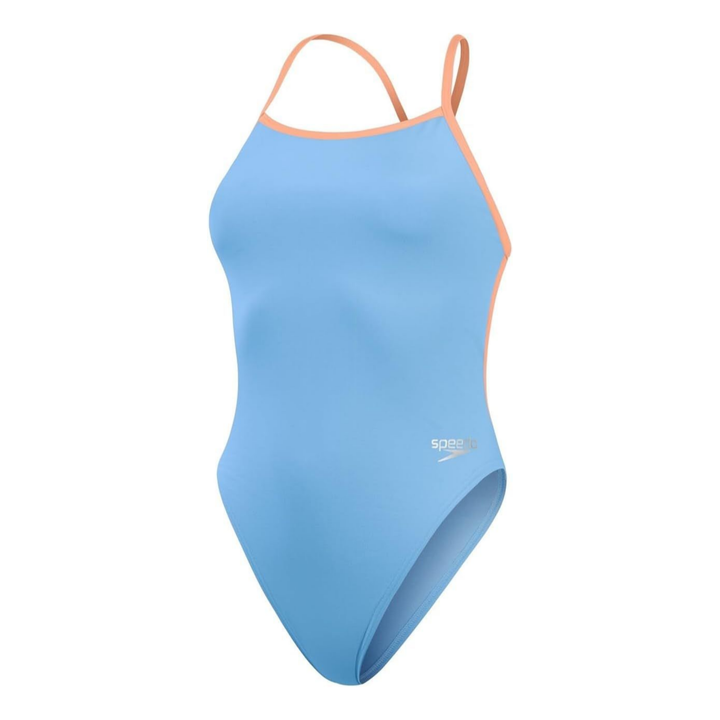 Speedo Solid V Back Swimsuit