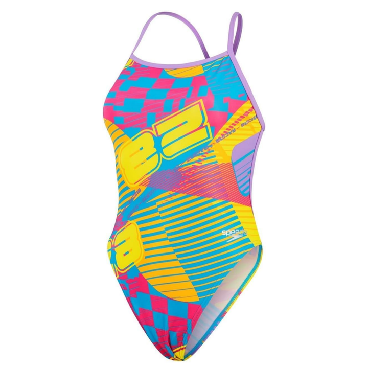 Speedo All Over Digital Print Swimsuit