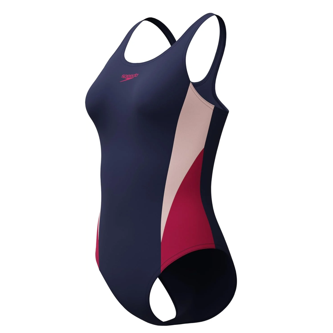 Speedo Colour Block Splice 2.0 Swimsuit