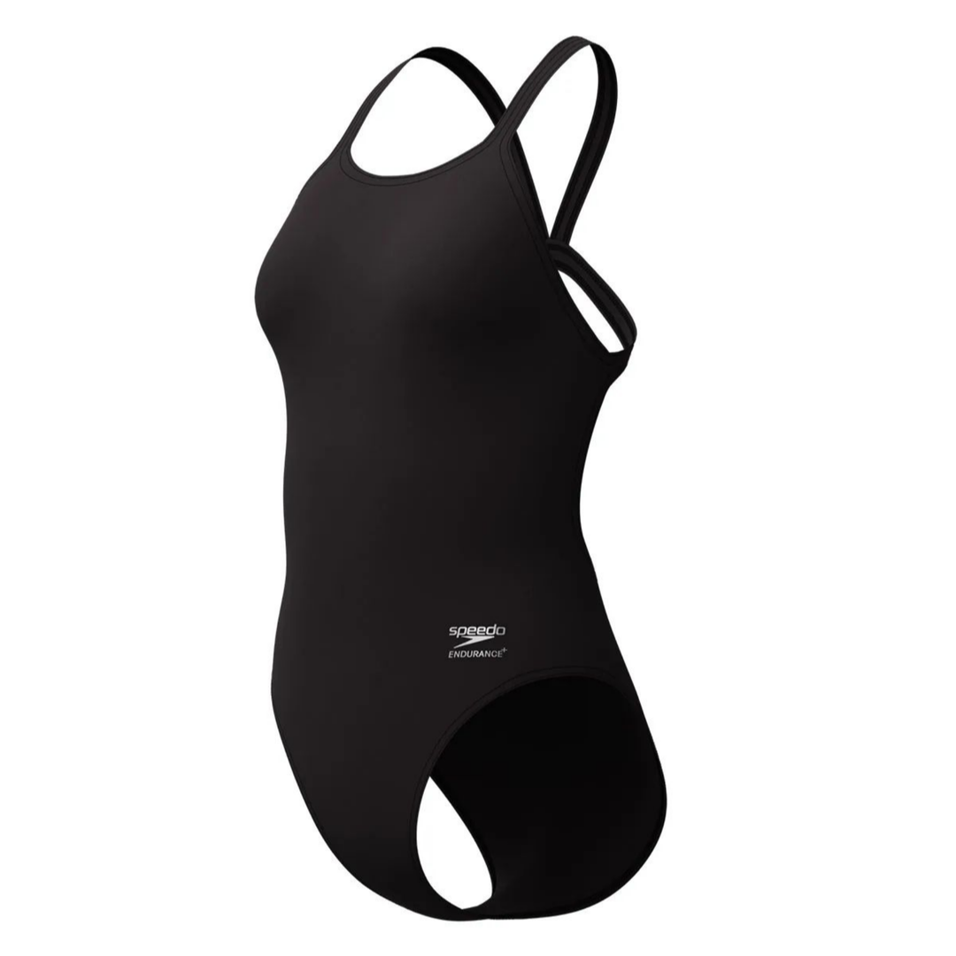 Speedo Solid Leaderback Swimsuit