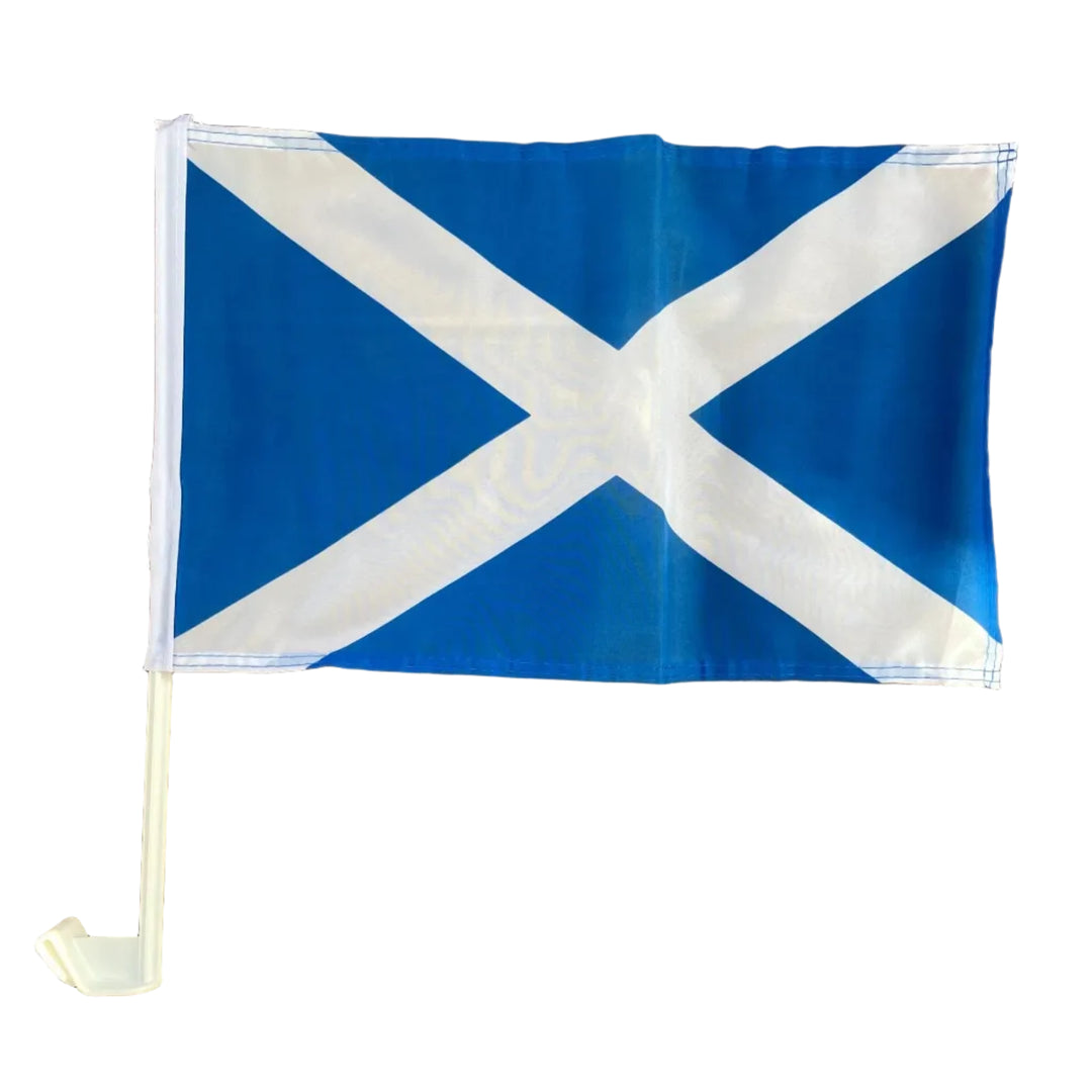 St Andrew's Cross Car Flag