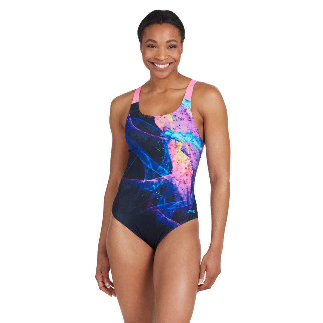 Zoggs Acid Wave Speedback Swimsuit