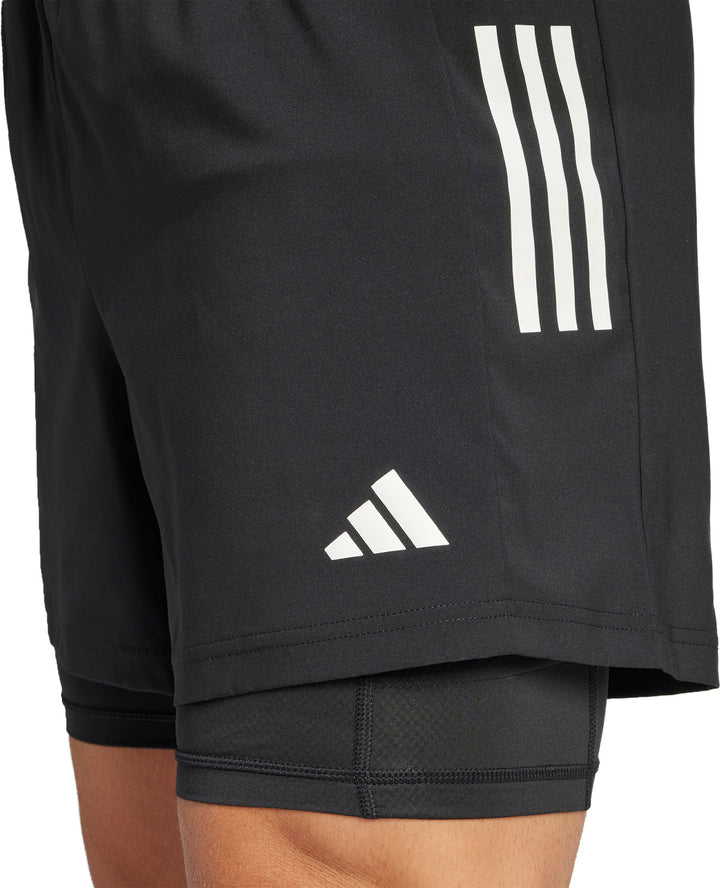Adidas Own The Road 2  in 1 Shorts