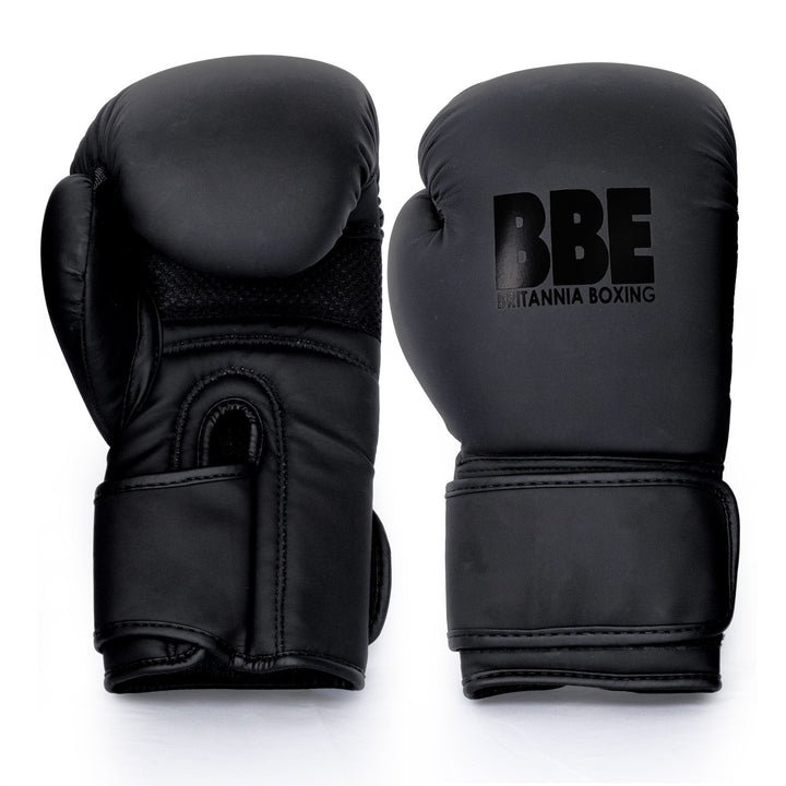 BBE MATTE BLACK SPARRING/BAG GLOVE