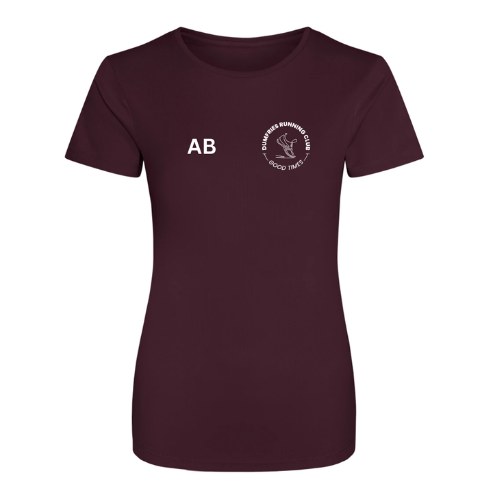 Dumfries Running Club Ladies T-Shirt