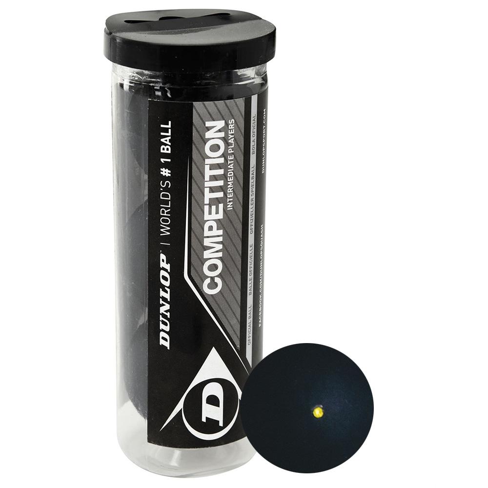 Dunlop Competition Squash Balls Tube(3)