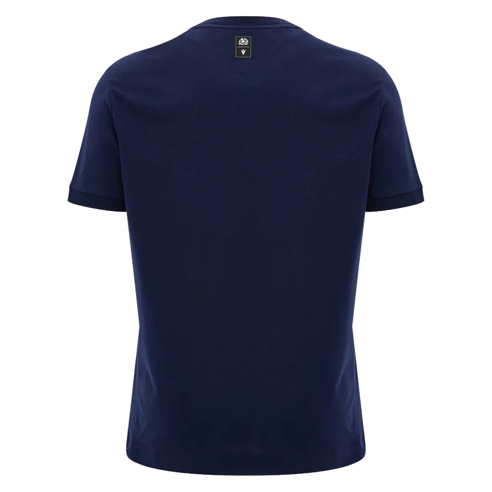 Macron Men's SRU Scotland 26/27 Cotton T-Shirt