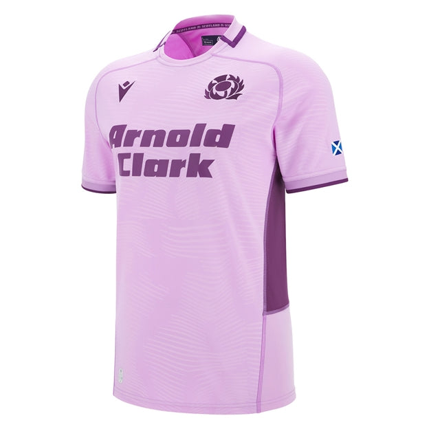 Macron Junior SRU Scotland 25/26 Away Poly Top S/S