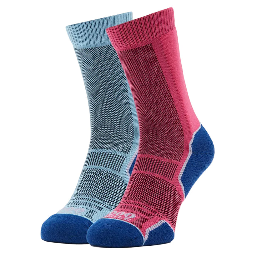 1000 Mile Women's Trek Single Layer Sock 2 Pack