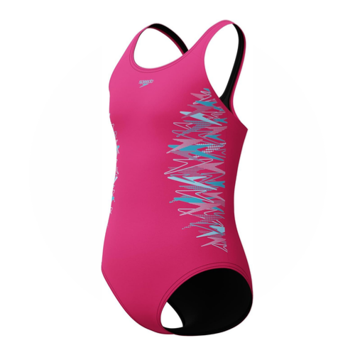 Speedo Placement Muscle Back Swimsuit Junior