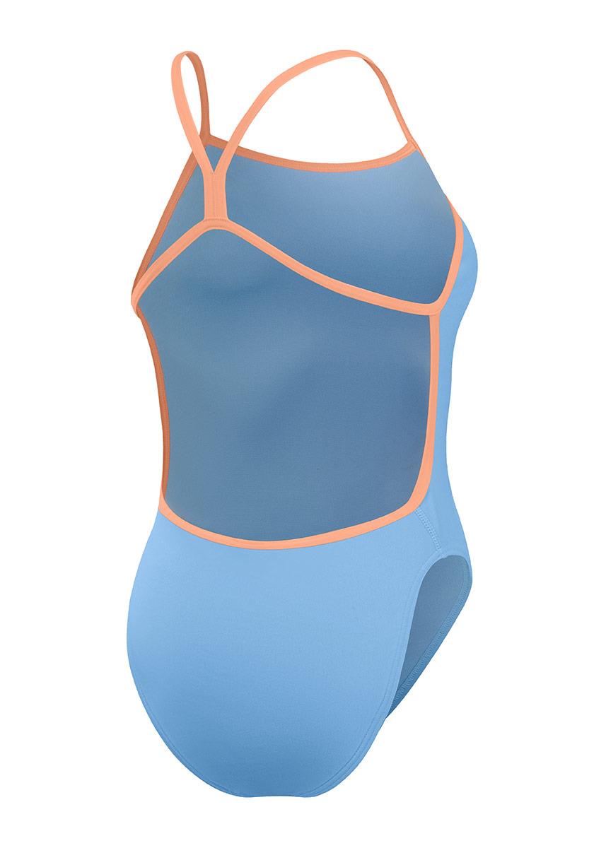 Speedo Solid V Back Swimsuit
