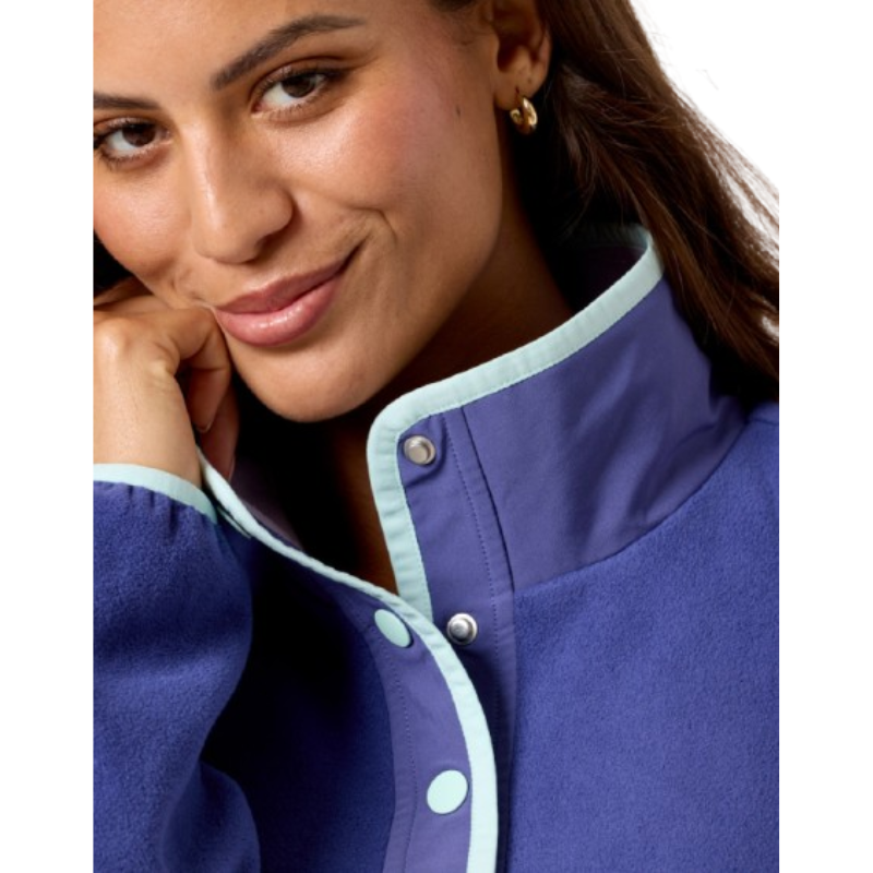 Gym + Coffee Unisex Half Snap Polar Fleece